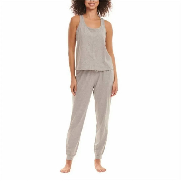 Karen Neuburger 3-Piece Lounge / PJ Set Gray Small - Picture 3 of 5